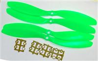 GF9047-Green - 2 Pairs Slow Fly Electric Prop GF 9047 SF (4 pc - Green) (22444/22445)